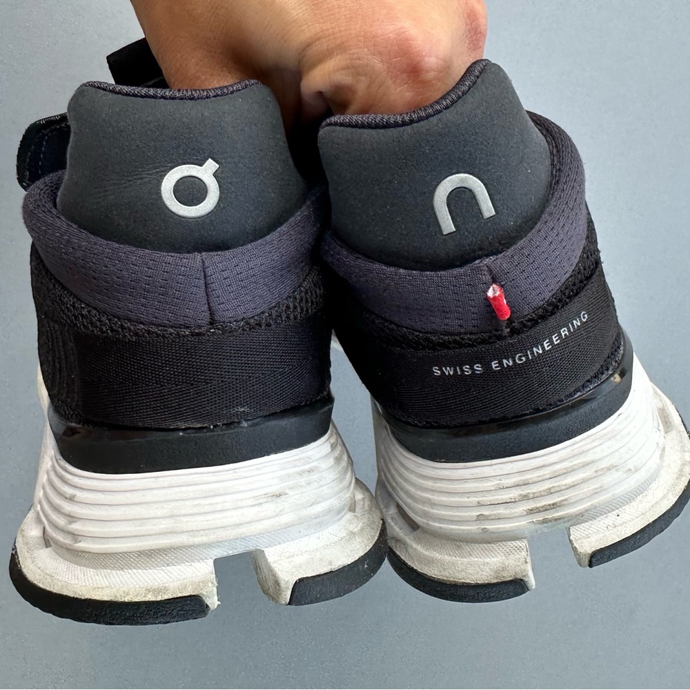 On Running Cloudnova Phantom Sneakers Shoes Women Size 7.5 Black - Picture 4 of 11